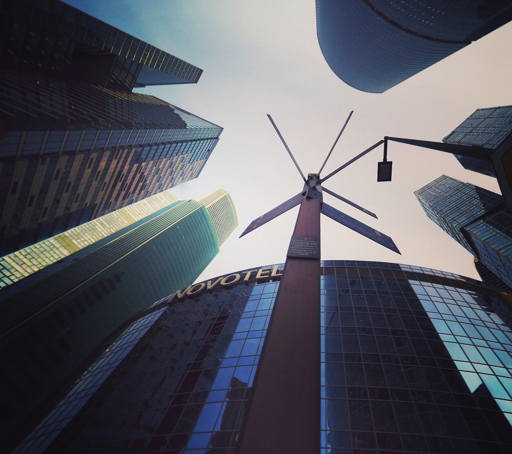 Novotel - в нём проходил Хакатон 2019